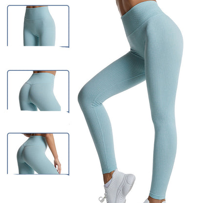 High Waist Anti-Cellulite Textured Leggings – Push-Up Fitness &amp; Yoga Pants (Multi-Color)