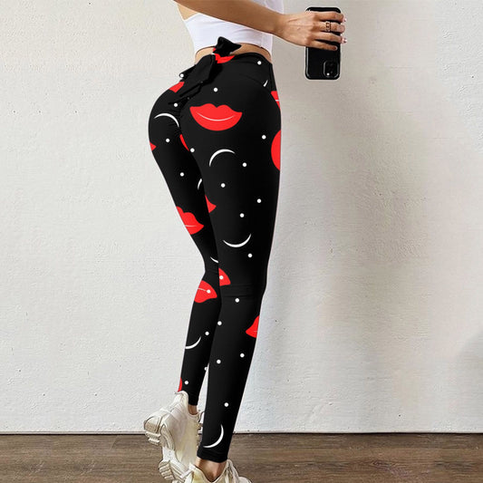 Women’s Printed High Waist Stretchable Leggings