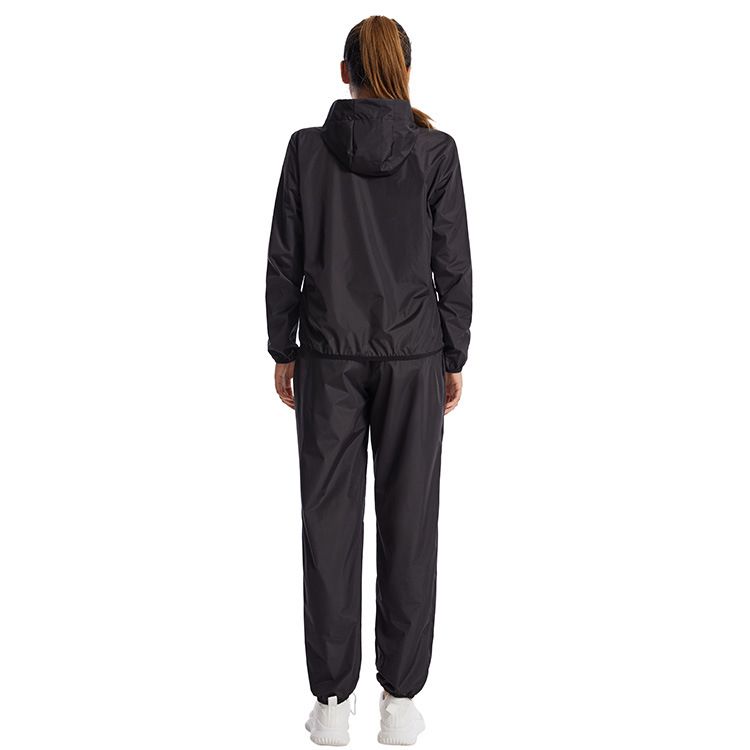 Women’s Lightweight Windbreaker Jacket &amp; Pants Set – Activewear Tracksuit