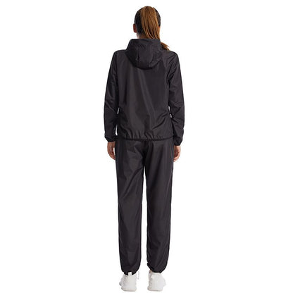 Women’s Lightweight Windbreaker Jacket &amp; Pants Set – Activewear Tracksuit